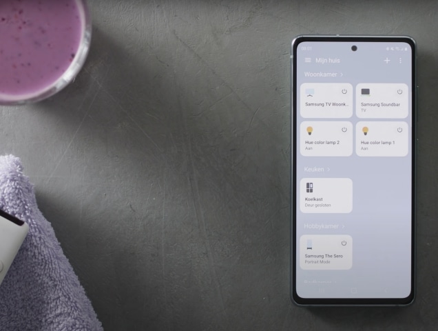 SmartThings-App gebruiken