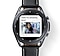 Galaxy Watch3 som visar ett foto.