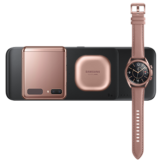 Galaxy Flip + Galaxy Watch3 + Galaxy Buds Live + Trio Charger