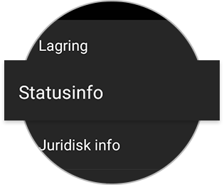Samsung Galaxy Watch Status