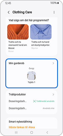 Klädvårdsavsnittet i Min garderob