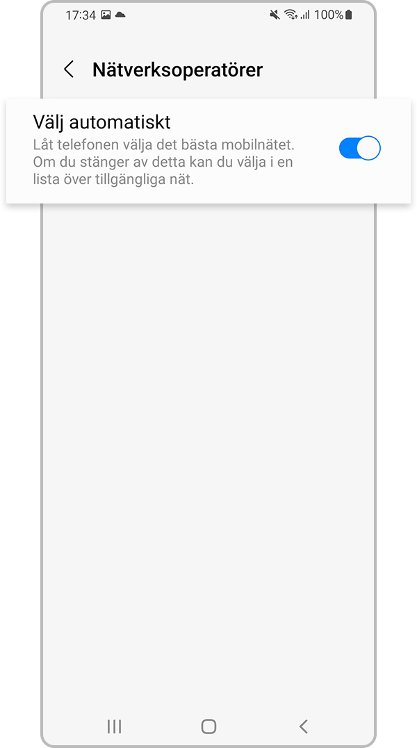 återställ nätverksinställningar steg 4