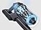 A close-up internal illustration a Jet 95's HexaJet Motor has blue streaks demonstrating the powerful suction.