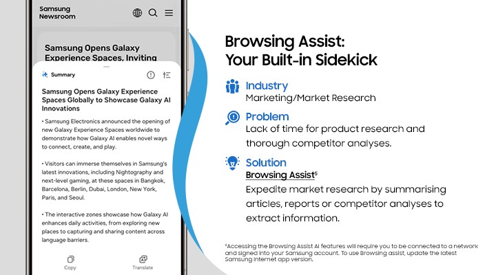 Browsing Assist: Your Built-in Sidekick