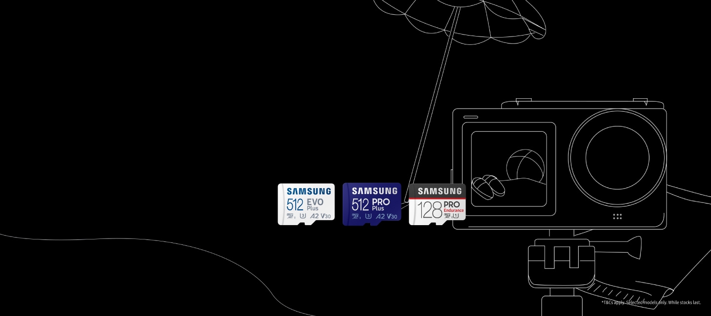 Receive exclusive Samsung business offers, discounts and trade-in deals by creating a Samsung business account today! An image of memory card.