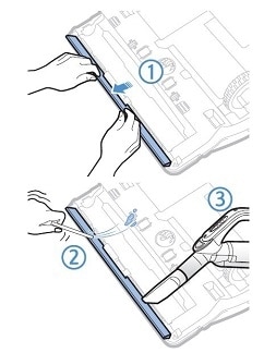 Clean the auto shutter tool