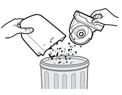 Remove dust