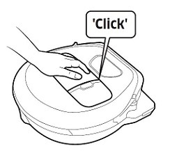 Reinsert the dustbin into the main body