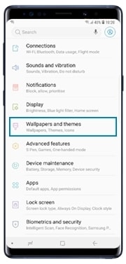 Tap Wallpapers and Themes