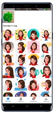 Select an image to set as Wallpaper