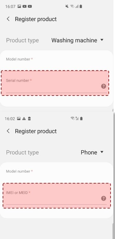 Register IMEI MEID
