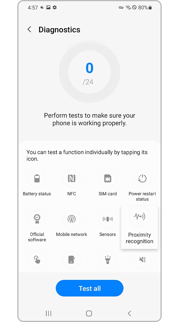 proximity recognition