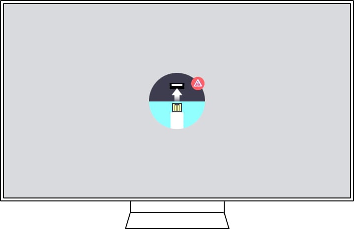 USB error message