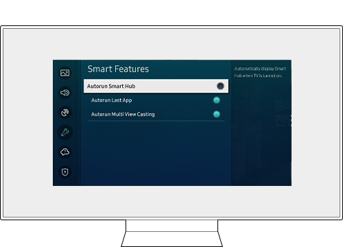 tv disable autorun smarthub