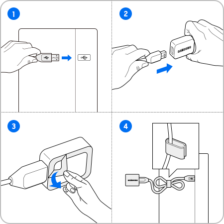 connecting USB port