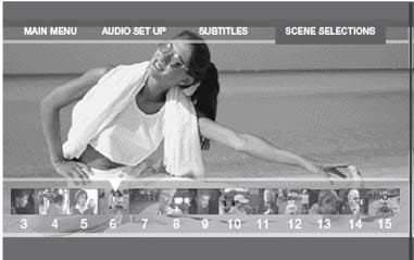 Press the ▲▼◄ ► buttons or ENTER button to select the desired menu