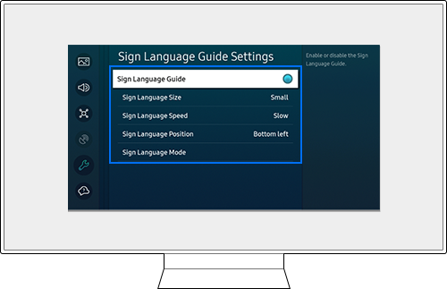 sign language step