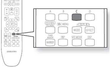 Use the YELLOW (C) or ENTER button to zoom the image in/out