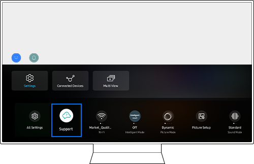 using the HDMI Troubleshooting function step 1