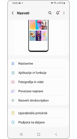 S pomočjo nasvetov in uporabniškega priročnika izvedite, kako uporabljati vmesnik ONE UI 4.0