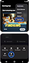Tap the “More” menu at the bottom right corner of the Gaming Hub Home screen
