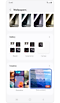 Wallpaper options