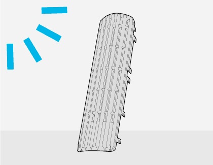 The filter of a Samsung Air conditioner is drying