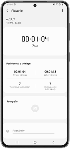 Klepnutím na Obrázky alebo Poznámky pridáte podrobnosti