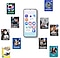 In the center is Galaxy S22+ displaying various Apps & Services icons. Surrounding the smartphone are photos and illustrations that indicate the feature of each app and service.