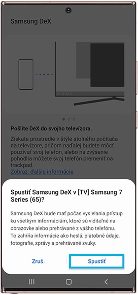 Pripojenie DTS