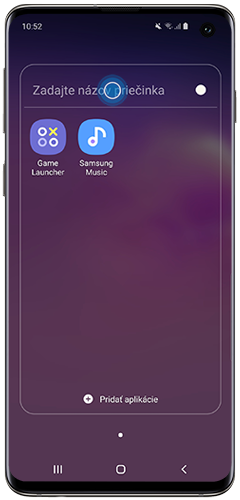 Umiestnite aplikáciu nad inú aplikáciu a uvolnite