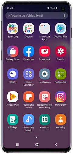 Kliknite na Obchod Play