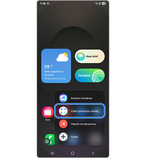 Výber zo vzdušného príkazu