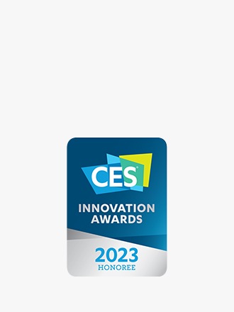 CES 2023 Yenilikçilik Ödülleri Yenilikçilik Ödülü Sahibi logosu. CES 2023 Yenilikçilik Ödülleri Yenilikçilik Ödülü Sahibi logosu.