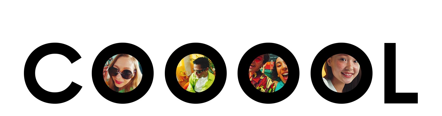 The word COOL with two extra Os appears in a bold black font.