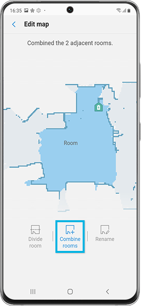 Combine rooms
