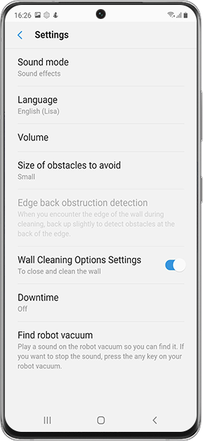 basic Settings menus