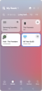 SmartThings app is open on a mobile device.