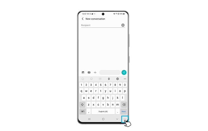 ตั้งค่าแป้นพิมพ์โทรศัพท์