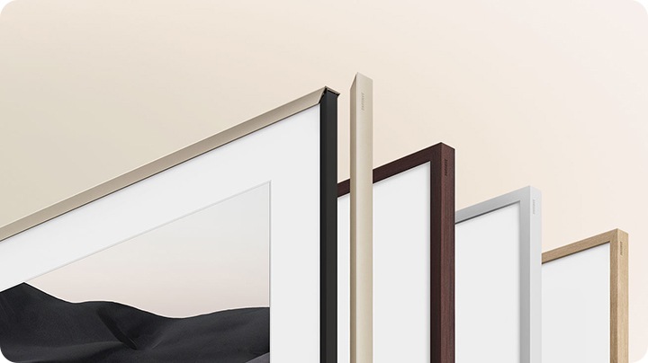 ตัวเลือกขอบแบบต่าง ๆ สำหรับ The Frame