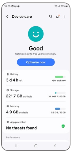 Optimize now