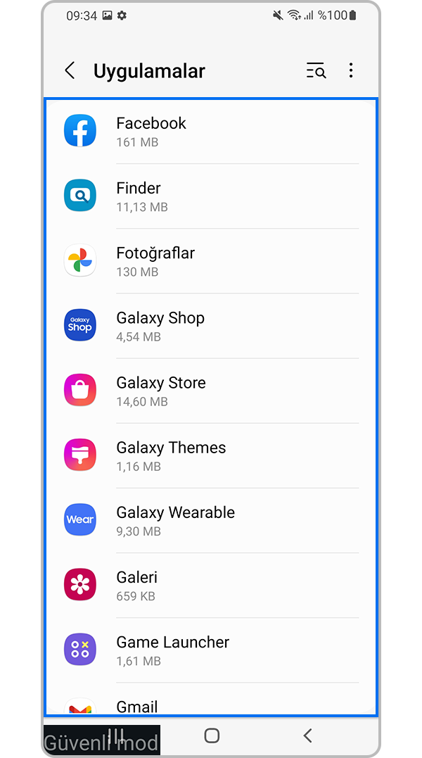 Bilinmeyen veya kötü amaçlı uygulamaları tanımlayın