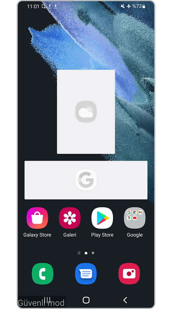 Güvenli modda güncellemeyi deneyin