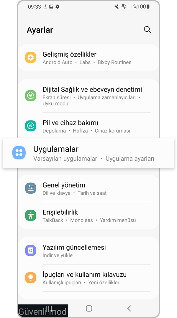Uygulamalar