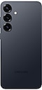 從背面看酷黑的 Galaxy S25 Plus。