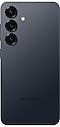從背面看酷黑的 Galaxy S25。