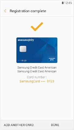 根據發卡銀行的規定，Samsung Wallet (Pay)將提示您透過手機簡訊，或致電銀行取得一次性的密碼(OTP)來驗證您的數位卡片