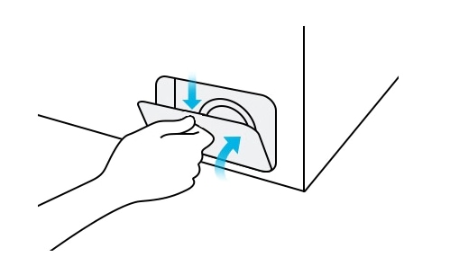 close filter cover