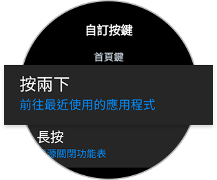手錶按兩下