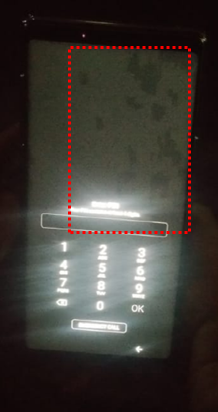 開啟超省電模式後螢幕異常